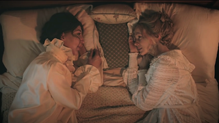 <i>SNL</i> prepares moviegoers for the next prestige lesbian period drama, <i>Lesbian Period Drama</i>